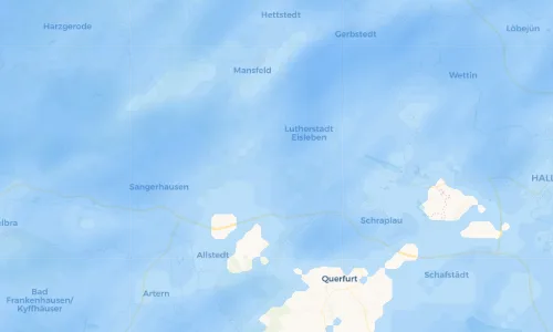 Regenradar Vorschaubild - Aktuelle Niederschläge in Schmalzerode und Umgebung