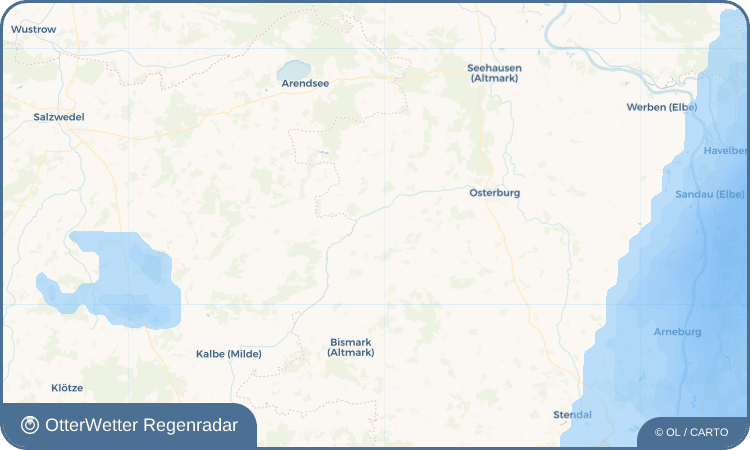 OtterWetter Regenradar-Widget Schmersau