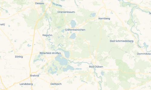 Regenradar Vorschaubild - Aktuelle Niederschläge in Schmerz und Umgebung