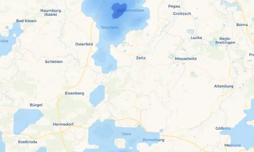 Regenradar Vorschaubild - Aktuelle Niederschläge in Schneidemühle und Umgebung