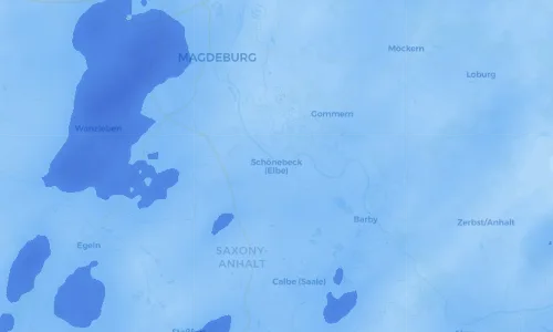 Regenradar Vorschaubild - Aktuelle Niederschläge in Schönebeck (Elbe) und Umgebung