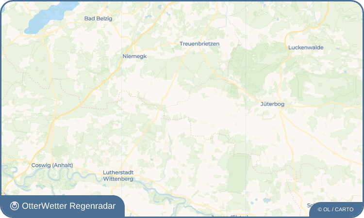 OtterWetter Regenradar-Widget Schönefeld