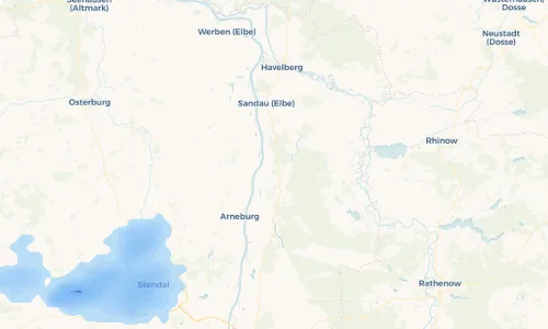 Regenradar-Vorschau: aktuelle Niederschläge in Schönfeld und Umgebung