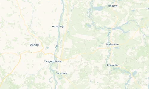 Regenradar-Vorschau: aktuelle Niederschläge in Schönhausen Damm und Umgebung