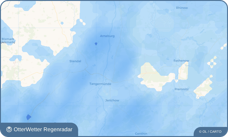 OtterWetter Regenradar-Widget Schönhausen (Elbe)