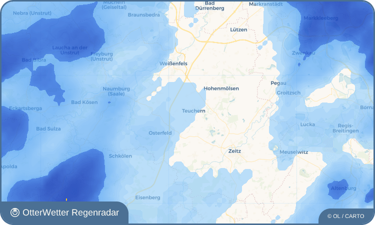 OtterWetter Regenradar-Widget Schortau