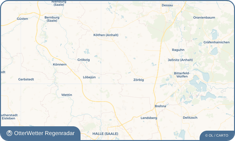 OtterWetter Regenradar-Widget Schortewitz