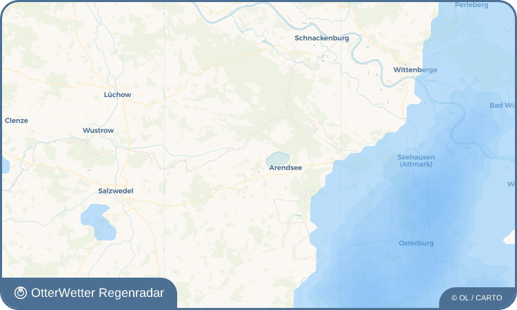 OtterWetter Regenradar-Widget Schrampe