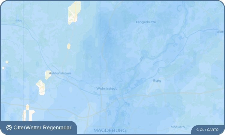 Widget-Vorschau für Schricke Wetter-Widget-Vorschau mit Vorhersagedaten für Schricke