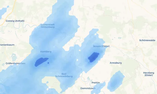 Regenradar Vorschaubild - Aktuelle Niederschläge in Schützberg und Umgebung