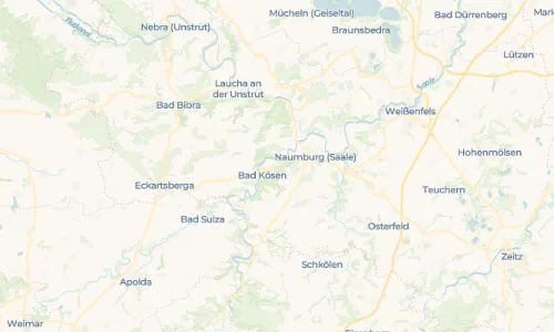 Regenradar Schulpforte: aktuelle Niederschläge in Schulpforte und Umgebung, Stand 18. Oktober 2026 um 0:50 Uhr