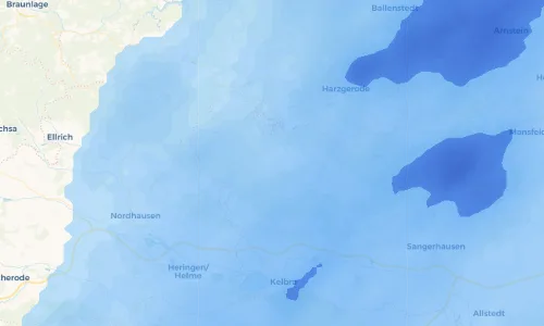 Regenradar Vorschaubild - Aktuelle Niederschläge in Schwenda und Umgebung