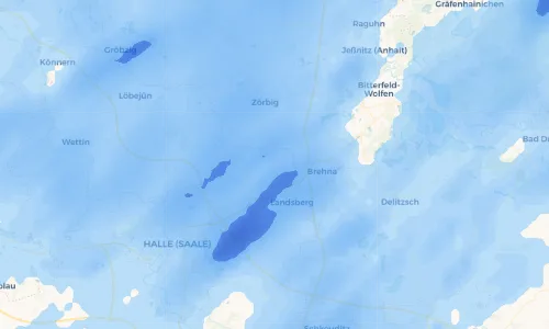 Regenradar Vorschaubild - Aktuelle Niederschläge in Schwerz und Umgebung
