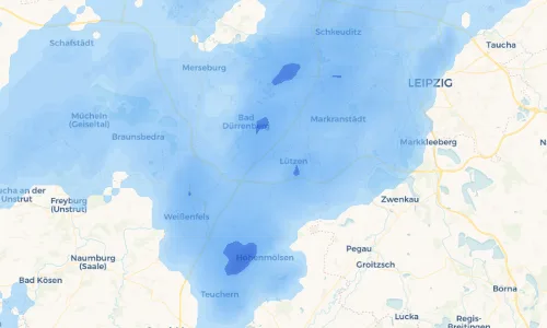 Regenradar Vorschaubild - Aktuelle Niederschläge in Schweßwitz und Umgebung