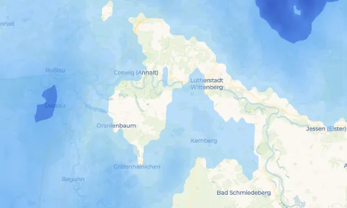 Regenradar Vorschaubild - Aktuelle Niederschläge in Seegrehna und Umgebung