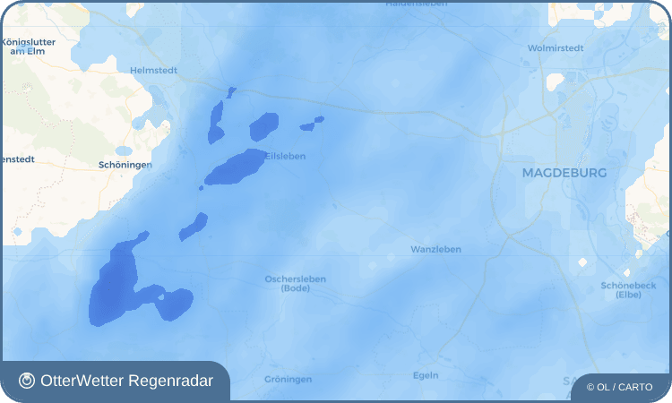 OtterWetter Regenradar-Widget Seehausen