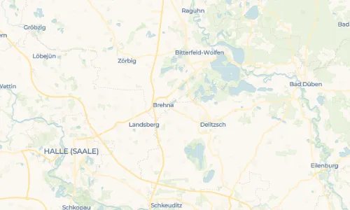Regenradar-Vorschau: aktuelle Niederschläge in Serbitz und Umgebung