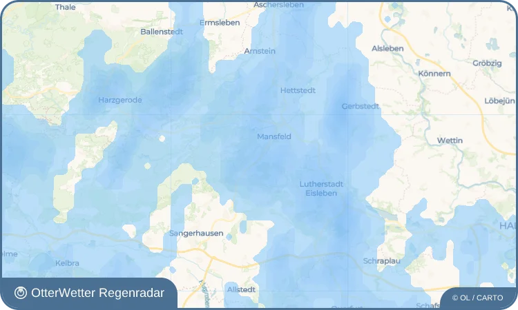 Wetter-Widget-Vorschau mit Vorhersagedaten für Siebigerode