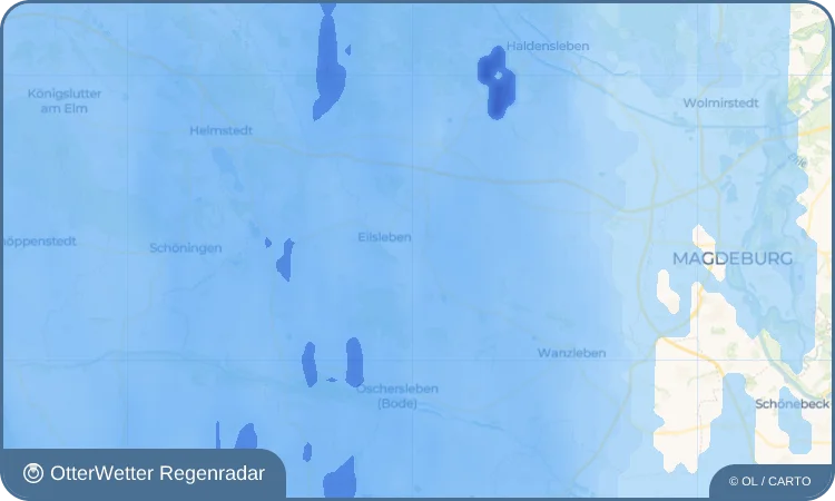 Widget-Vorschau für Siegersleben Wetter-Widget-Vorschau mit Vorhersagedaten für Siegersleben