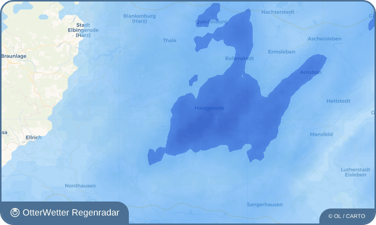 Widget-Vorschau für Silberhütte Wetter-Widget-Vorschau mit Vorhersagedaten für Silberhütte