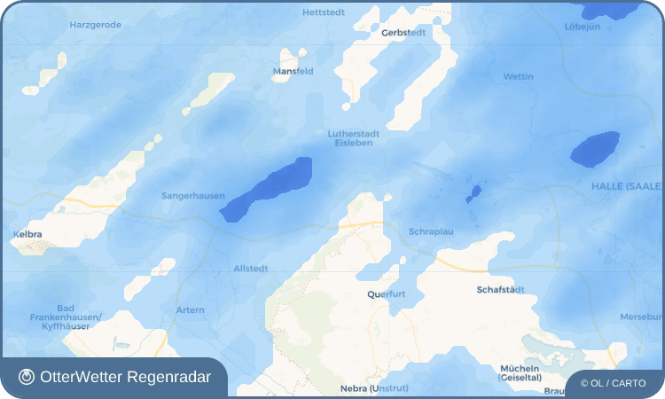 OtterWetter Regenradar-Widget Sittichenbach