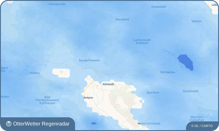 OtterWetter Regenradar-Widget Sotterhausen