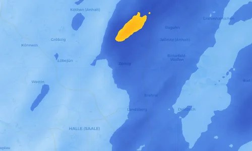 Regenradar Vorschaubild - Aktuelle Niederschläge in Spören und Umgebung