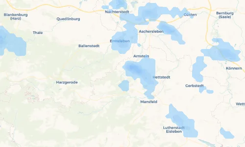 Regenradar Vorschaubild - Aktuelle Niederschläge in Stangerode und Umgebung