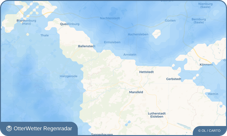OtterWetter Regenradar-Widget Stangerode