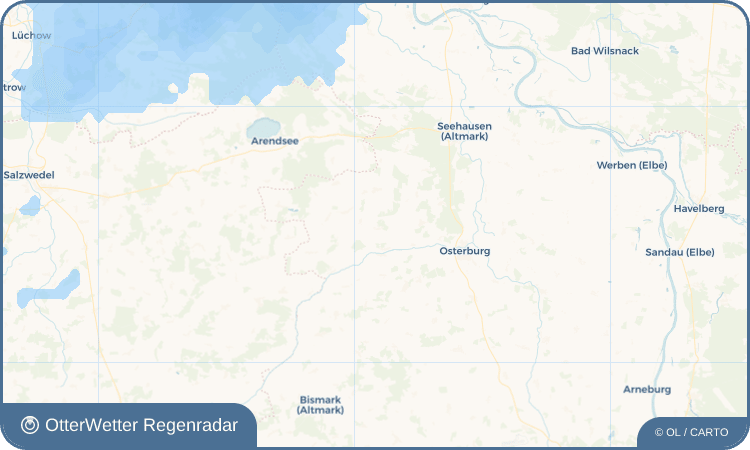 Wetter-Widget-Vorschau mit Vorhersagedaten für Stapel