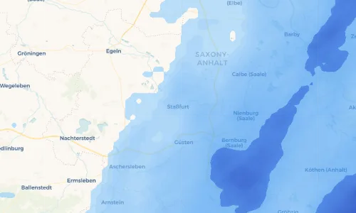 Regenradar Vorschaubild - Aktuelle Niederschläge in Staßfurt und Umgebung