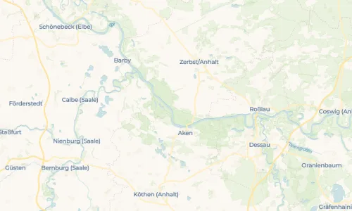 Regenradar Steckby: aktuelle Niederschläge in Steckby und Umgebung, Stand 18. Oktober 2026 um 8:10 Uhr