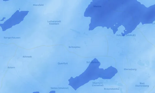 Regenradar Vorschaubild - Aktuelle Niederschläge in Stedten und Umgebung