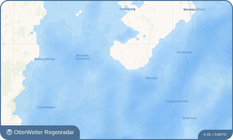 OtterWetter Regenradar-Widget Steinfeld (Altmark)