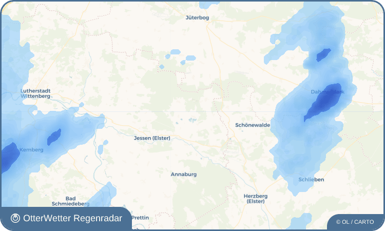 Widget-Vorschau für Steinsdorf Wetter-Widget-Vorschau mit Vorhersagedaten für Steinsdorf