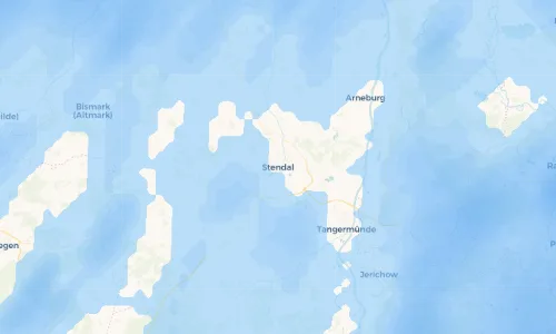 Regenradar Vorschaubild - Aktuelle Niederschläge in Stendal und Umgebung