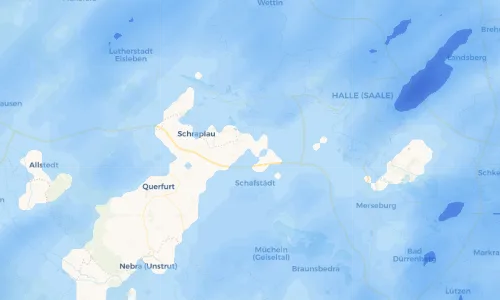 Regenradar Vorschaubild - Aktuelle Niederschläge in Steuden und Umgebung