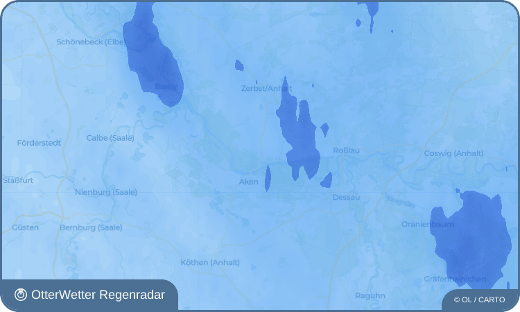 OtterWetter Regenradar-Widget Steutz