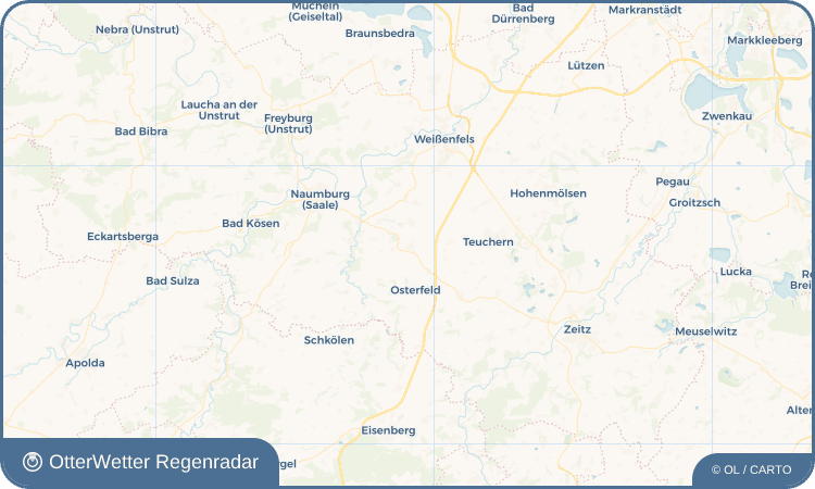 OtterWetter Regenradar-Widget Stößen