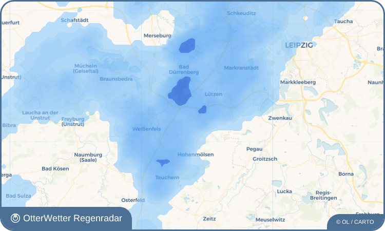 OtterWetter Regenradar-Widget Stößwitz