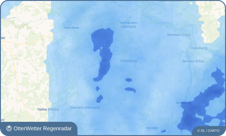 OtterWetter Regenradar-Widget Storbeck