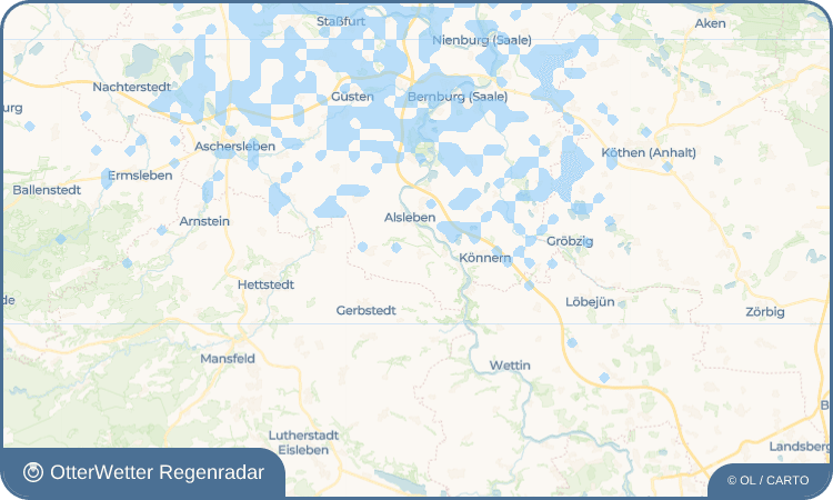 OtterWetter Regenradar-Widget Strenznaundorf
