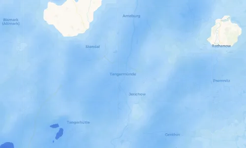 Regenradar Vorschaubild - Aktuelle Niederschläge in Tangermünde und Umgebung