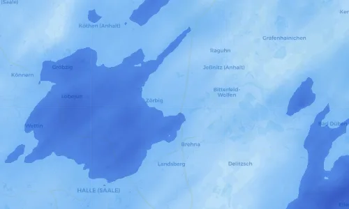 Regenradar Vorschaubild - Aktuelle Niederschläge in Tannepöls und Umgebung