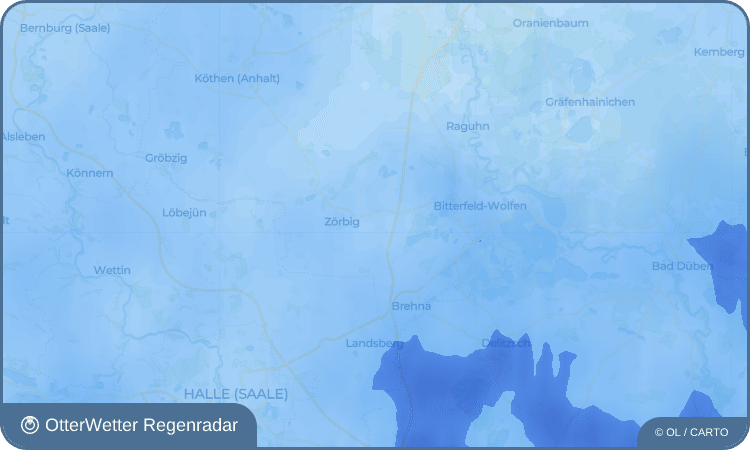 OtterWetter Regenradar-Widget Tannepöls