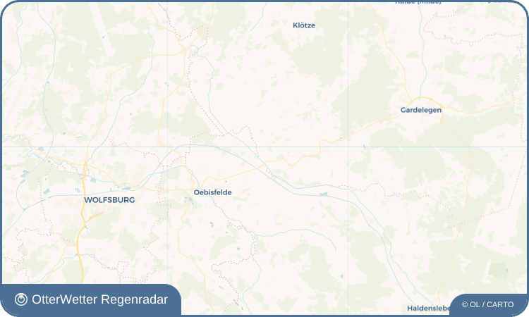 OtterWetter Regenradar-Widget Taterberg