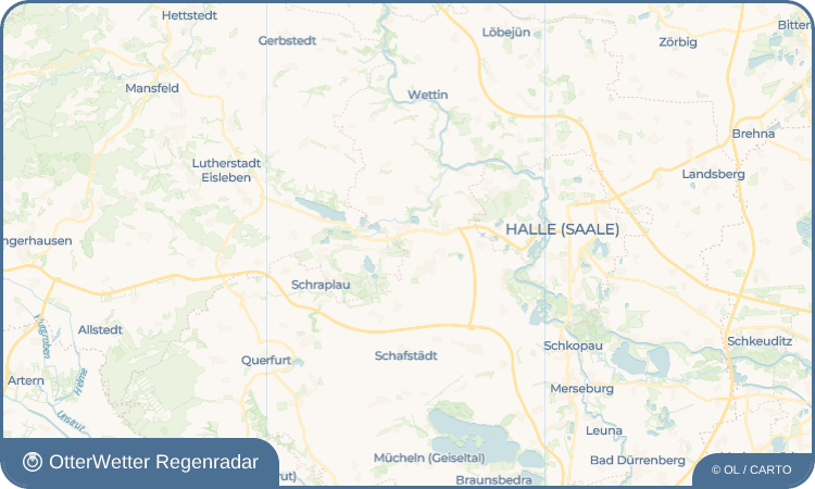 Wetter-Widget-Vorschau mit Vorhersagedaten für Teutschenthal Bahnhof