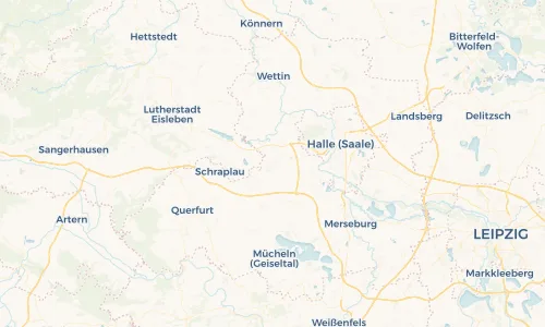 Regenradar Vorschaubild - Aktuelle Niederschläge in Teutschenthal und Umgebung