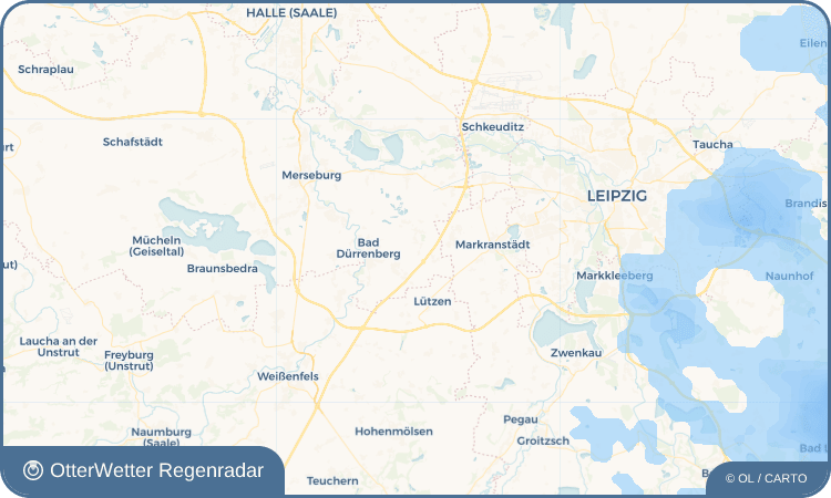 OtterWetter Regenradar-Widget Thalschütz