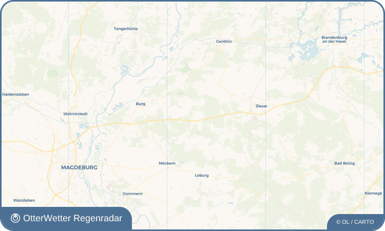 OtterWetter Regenradar-Widget Theeßen